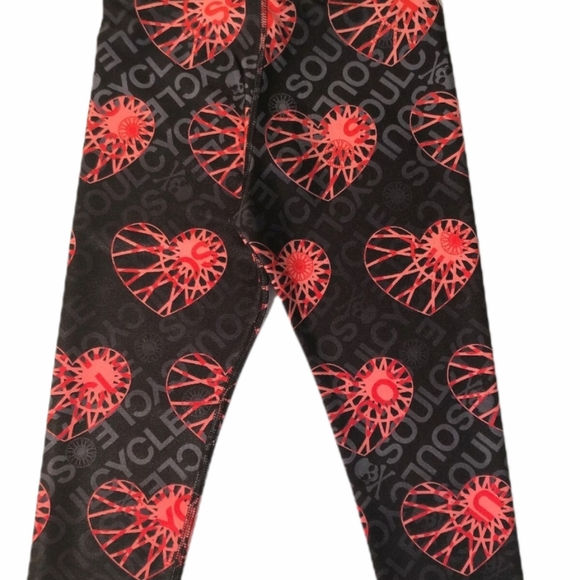 SOULCYCLE x TEREZ Girls "Wheels & Hearts" Capri - Picture 2 of 6